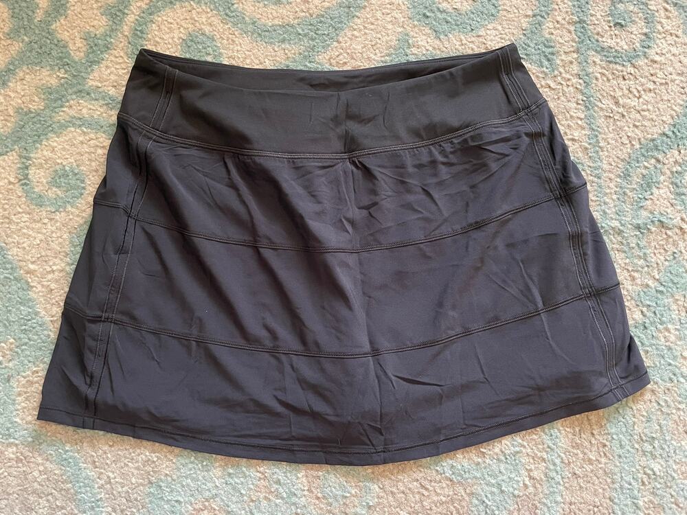 NWT CRZ YOGA Black Skort Women's XL